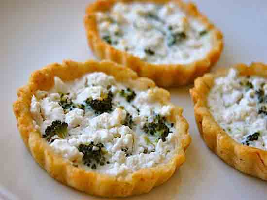 paleo broccoli tarts