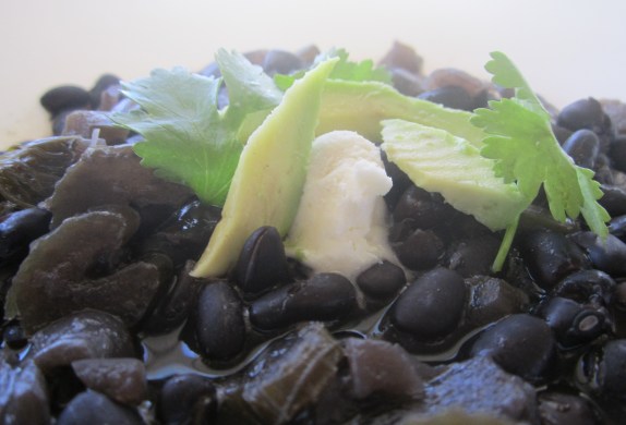 vegan black bean soup